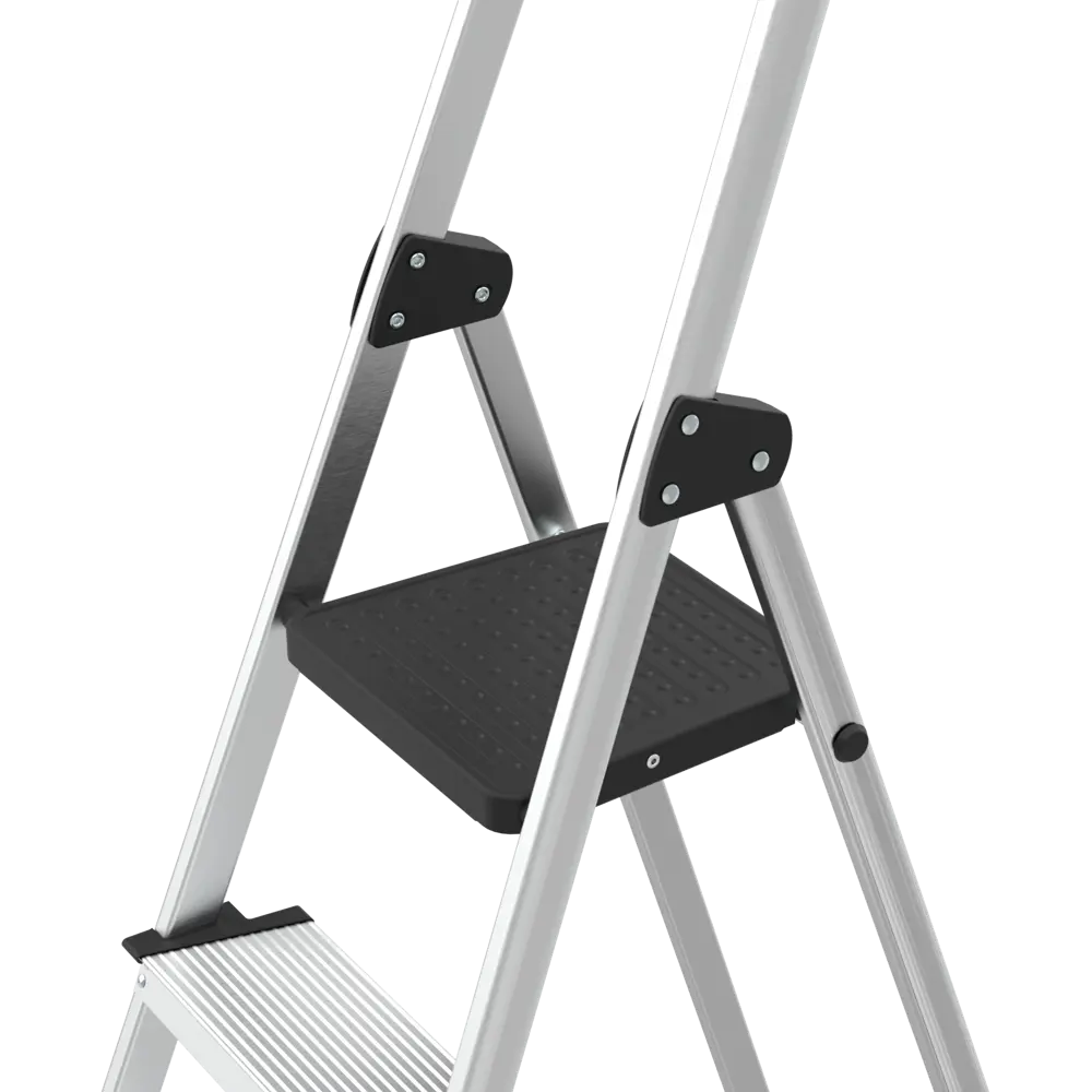 Стремянка Zalger 5-ступенчатая с лотком для инструментов 89386895 STLM-1408520 - Вид №4