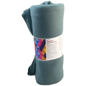 Плед «Дуар» 140x200 см флис цвет бирюзовый