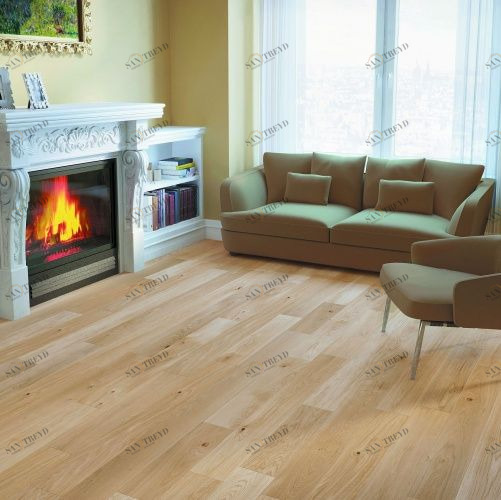 Массивная доска Baltic Wood Selection Du Sommelier Рислинг Дуб Рустик с брашью (Текстурированная) 730-2200х145 мм 2400200053