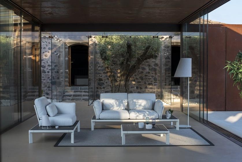 emu 2-местный тканевый садовый диван Tami Art. 764 - Вид №11