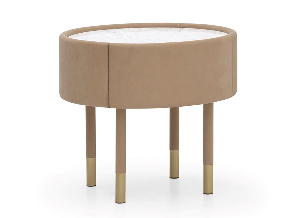 Прикроватная тумбочка из каррарского мрамора Formitalia Нори ARCH-00109008