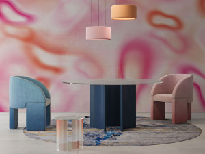 Нетканые рулонные гипсовые обои