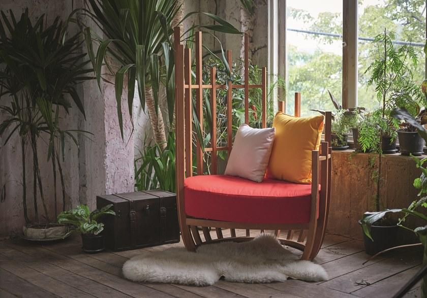 MOBIKA GARDEN Садовое кресло из тикового дерева с высокой спинкой Bottle sun-id-1358122 - Вид №3