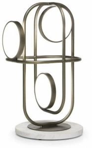 Natuzzi Настольная лампа из металла Circle