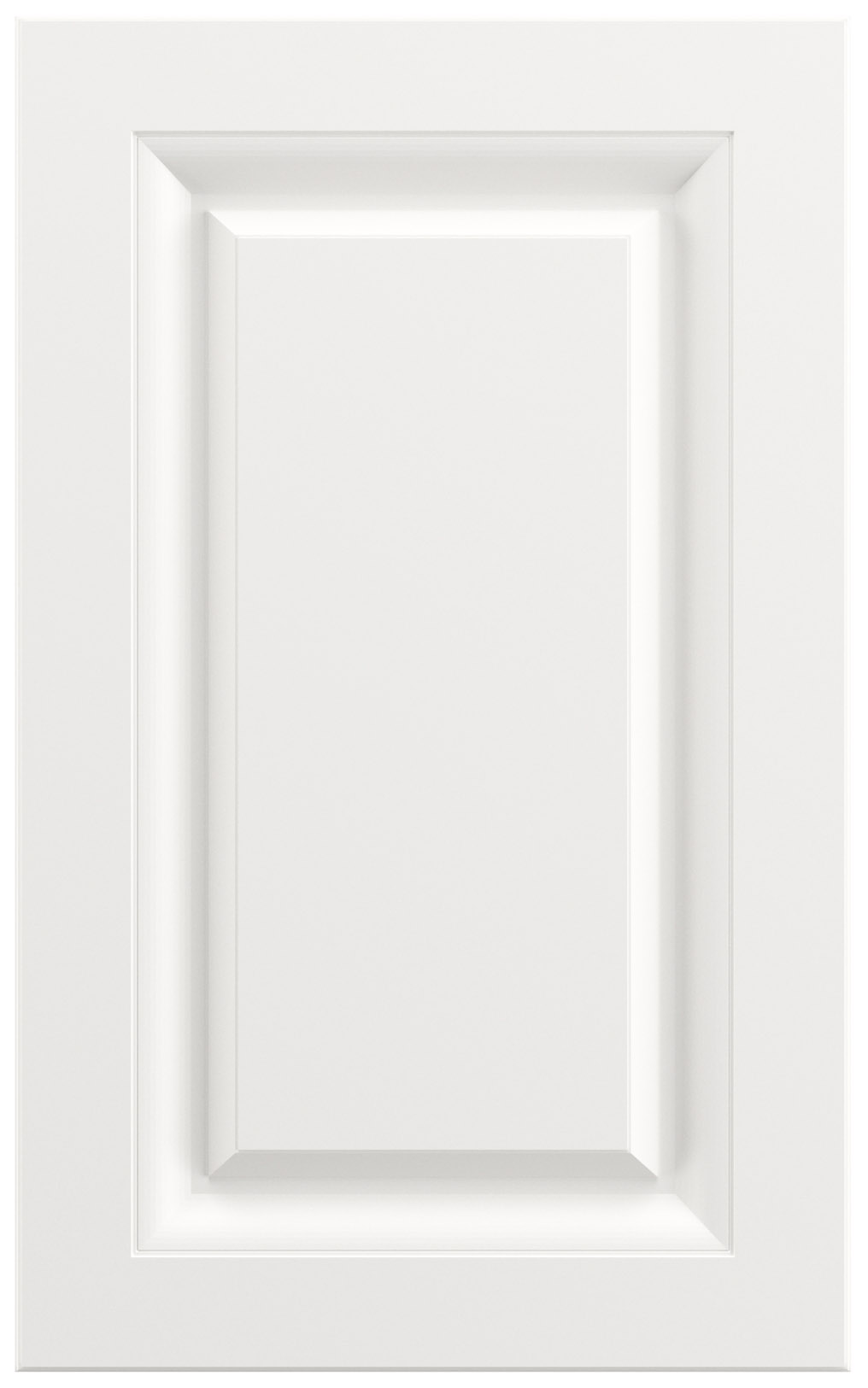 Фасады для кухни Классика Фрезеровка «Монбельяр» Белый снег софт №501 SIDAK SIST116-10217