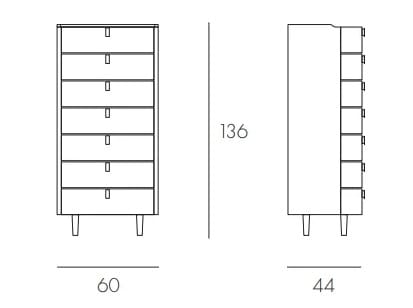 Деревянный комод Olivieri Kalè ARCH-00059314 - Вид №3
