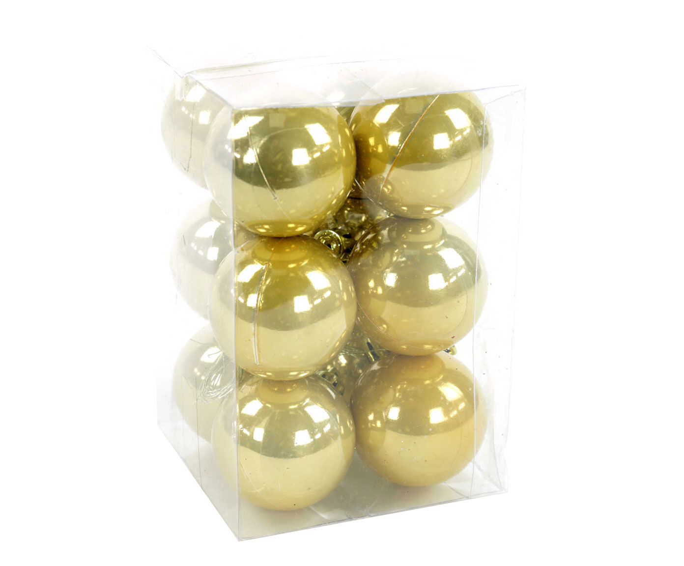 DZ-023-781 елочная игрушка, набор 12шт TO4ROOMS  - Вид №1