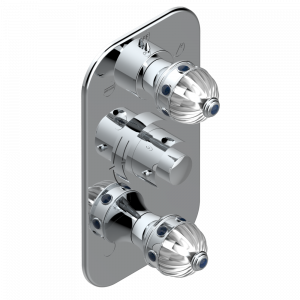 A1K-5540BE Внешняя часть с ручками регулировки для арт. G00-A00-5540AE Thg-paris Amboise с лазуритом Хром