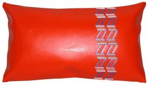 LELIEVRE Прямоугольная подушка из искусственной кожи Lounge 6704