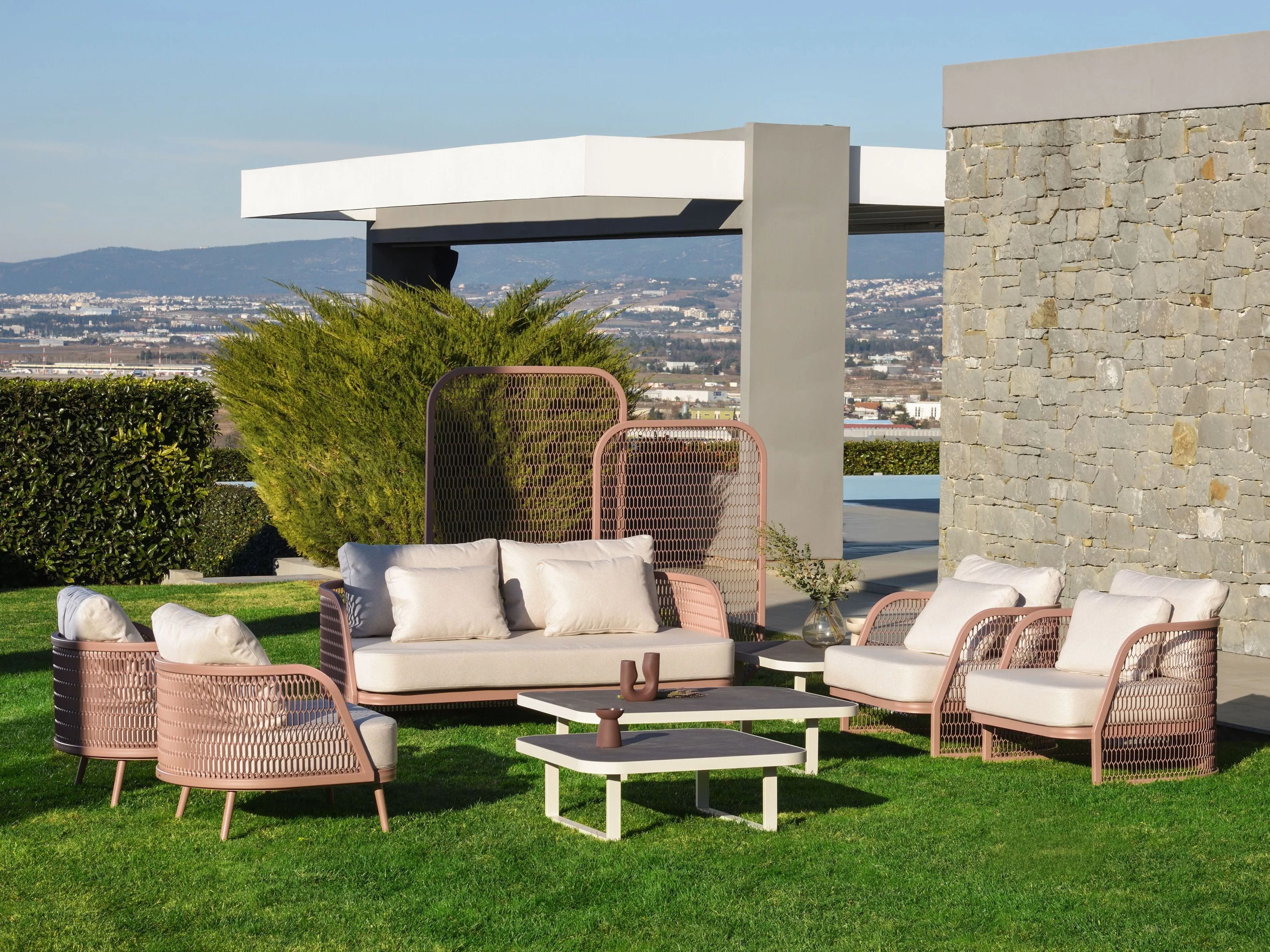 Алюминиевый стул с порошковым покрытием с подлокотниками 10Deka Ventura ARCH-00062631 - Вид №3