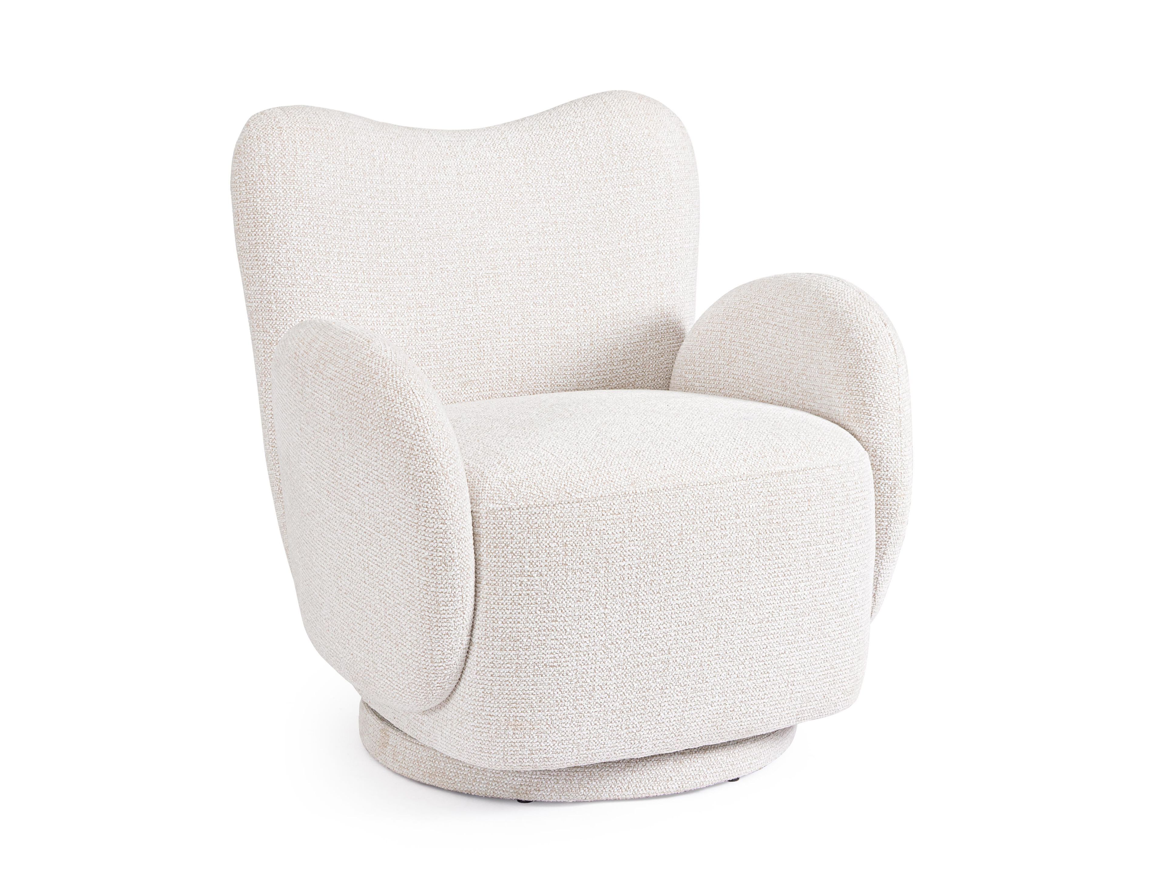 Тканевое вращающееся кресло с подлокотниками BIZZOTTO HARPER ARCH-00143128 - Вид №13