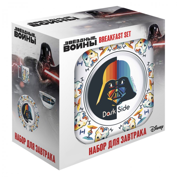 287972 Дисней Набор для завтрака 3 пр. "Star Wars" Santreyd 