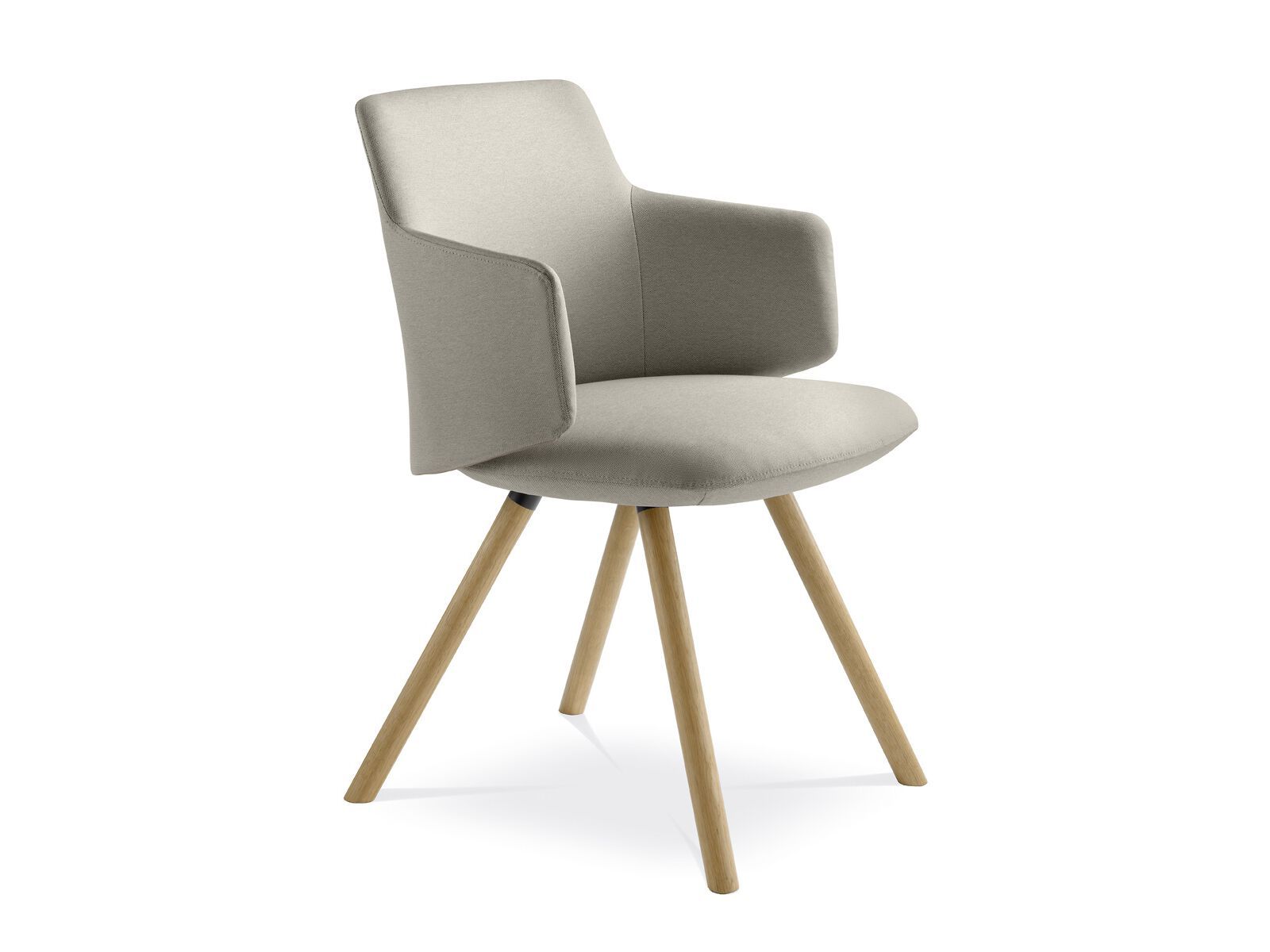 Мягкий тканевый стул с подлокотниками LD Seating Melody Meeting ARCH-00083661