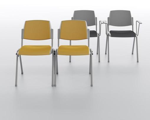 IBEBI Штабелируемый стул с огнестойкой обивкой sun-id-1464766 - Вид №2
