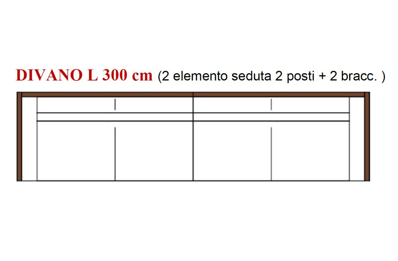 4-местный тканевый диван Riccardo Rivoli Венеция ARCH-00094254 - Вид №3