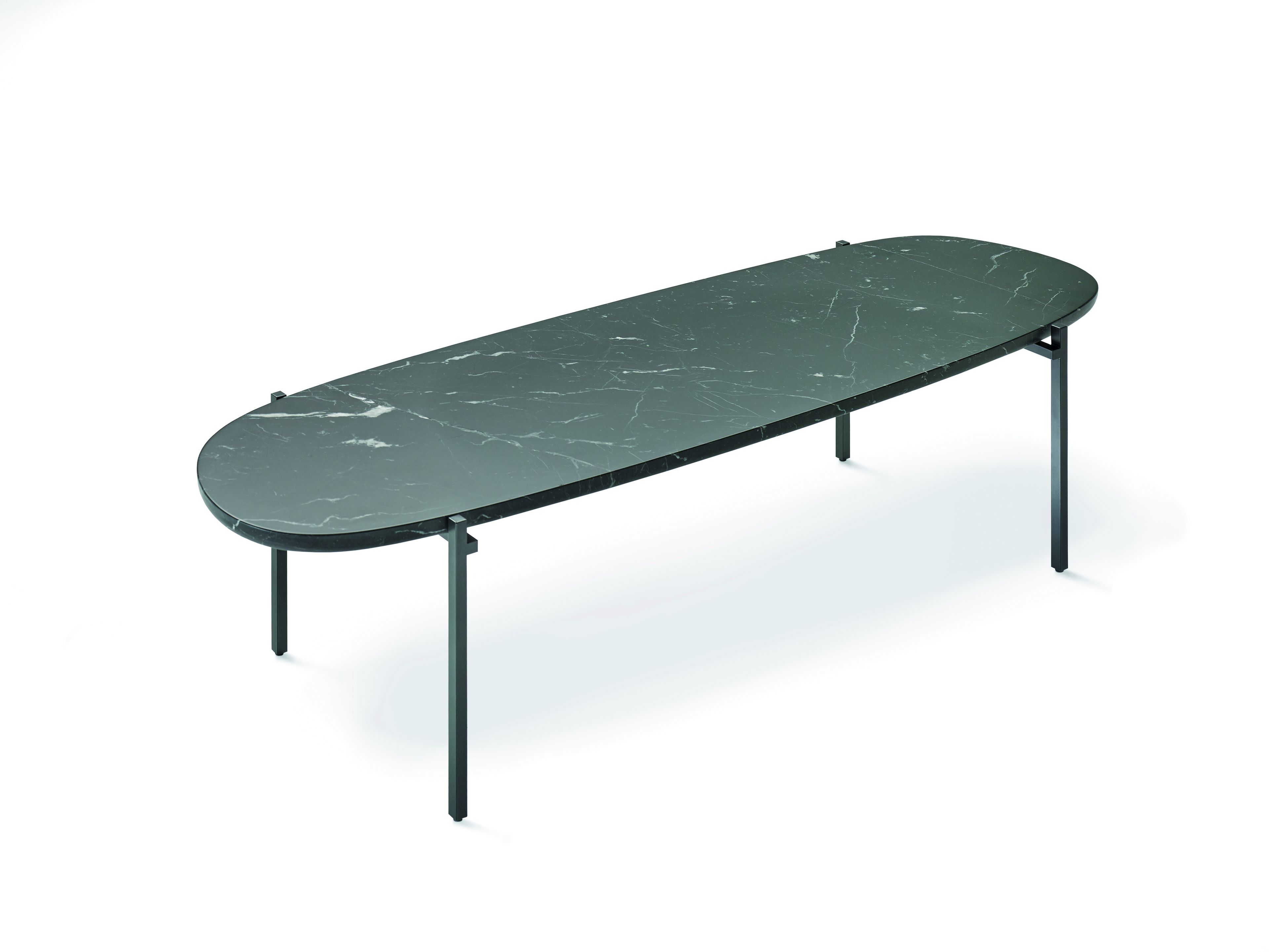 Мраморный овальный журнальный столик Zanotta NIOBE ARCH-00075544