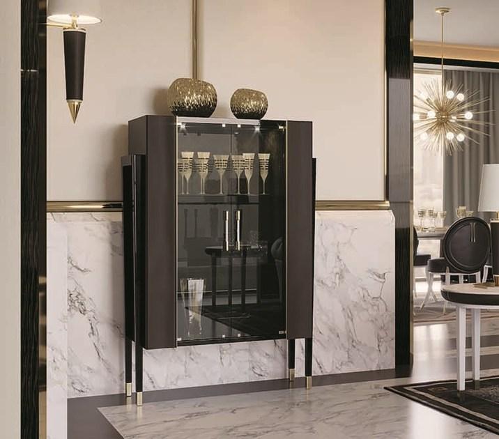 Turri Барный шкаф со стеклянными дверцами Noir sun-id-1468966 - Вид №1