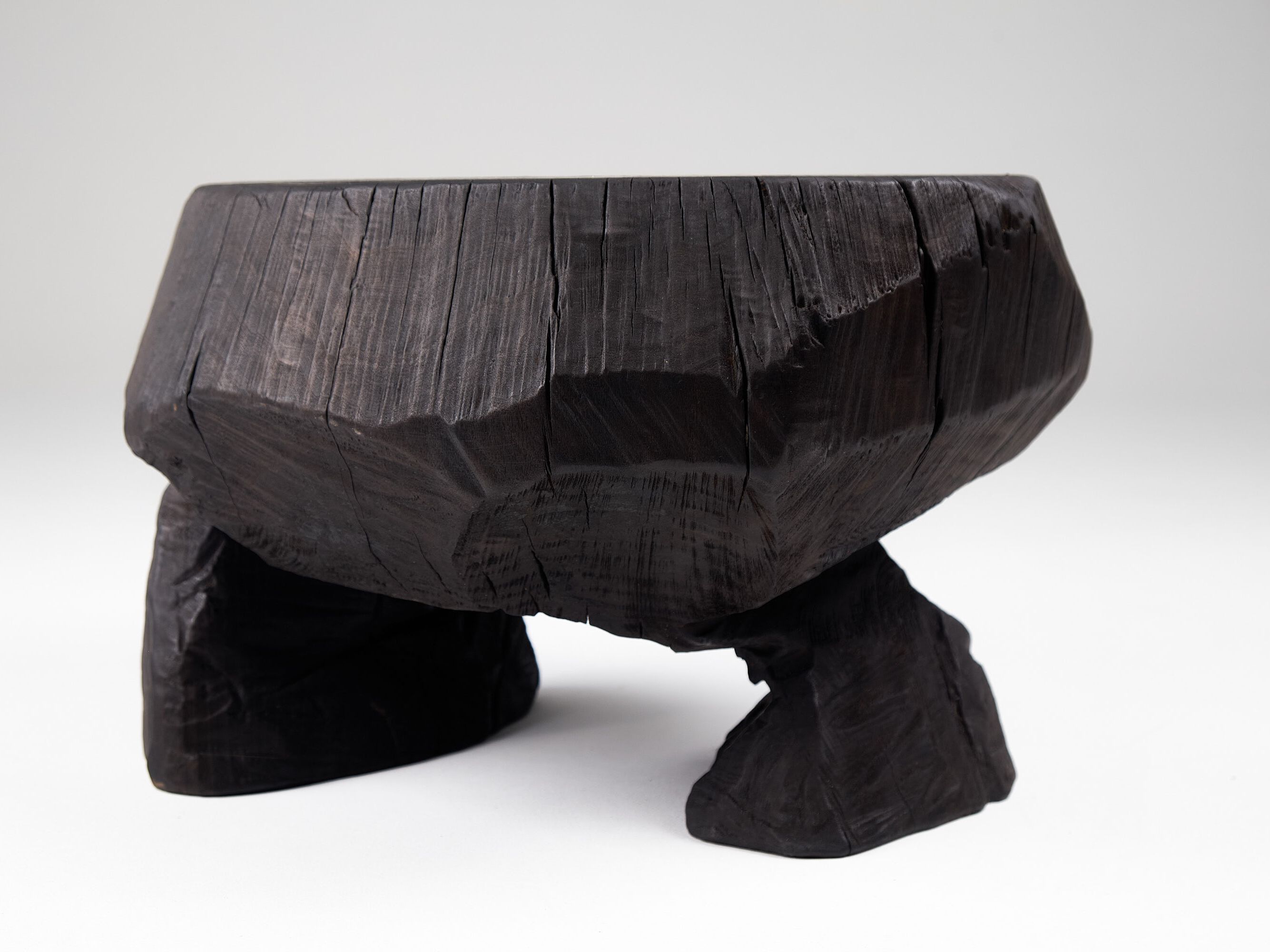 Круглый журнальный столик из дуба Logniture Jownik ARCH-00052720 - Вид №11