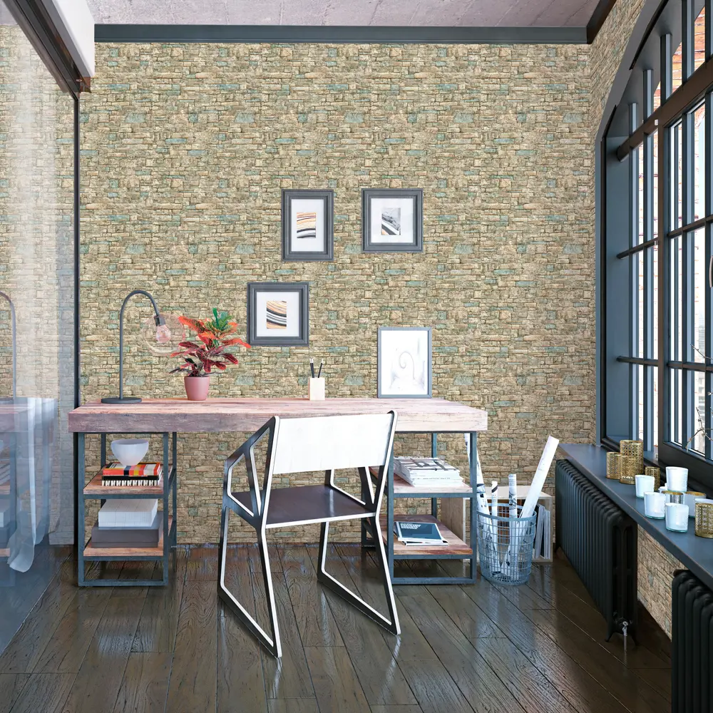 Обои флизелиновые Elysium Бум Тауэр коричневые 0.53 м 906704 STLM-2212658 - Вид №3