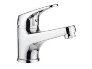 Однорычажный смеситель для раковины с автоматическим сливом