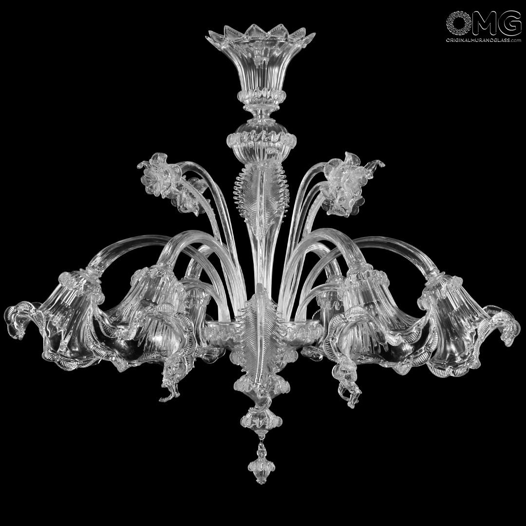 1101 ORIGINALMURANOGLASS Люстра Хрустальные Побеги - Классик - муранское стекло OMG  см CLASSICO - Вид №1