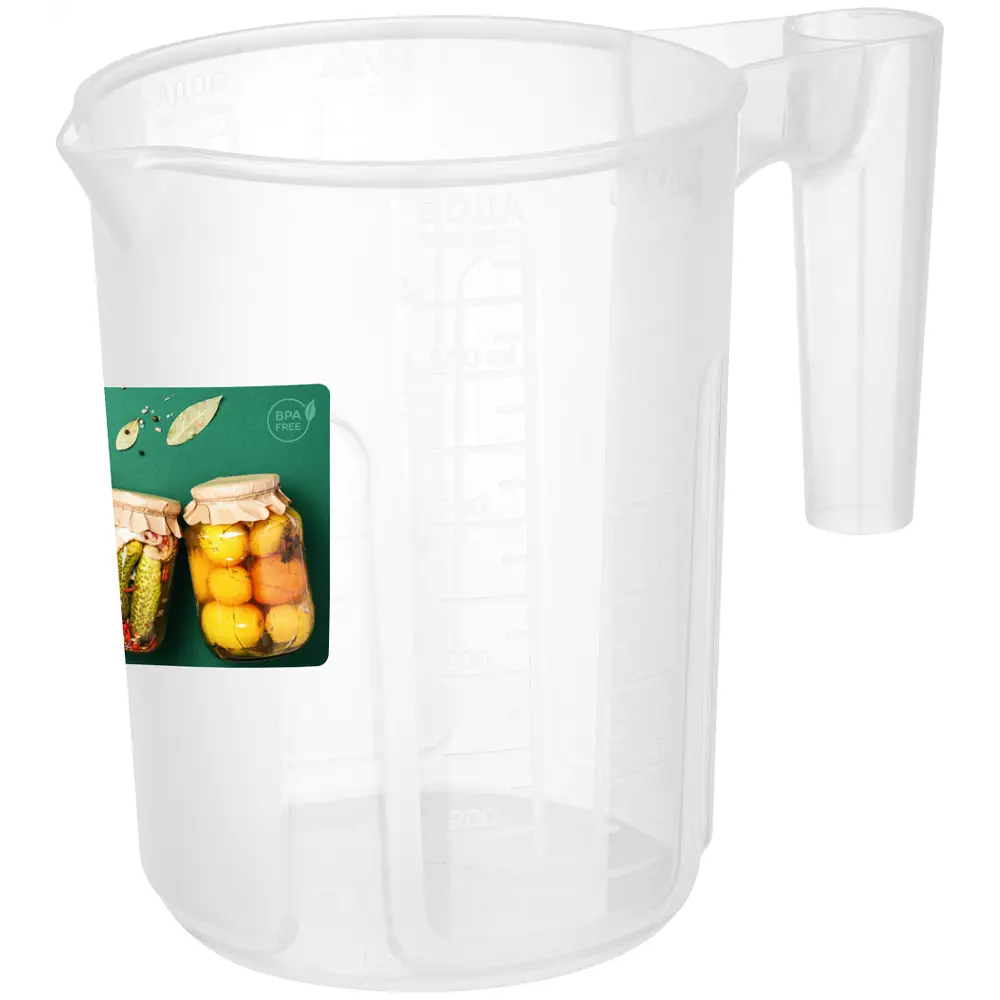 Кувшин мерный Fun Summera 1.5 л полипропилен цвет желтый SUGAR&SPICE STLM-2088171 - Вид №1