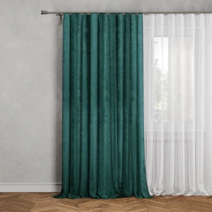 Штора на ленте Lusi 160x280 см цвет морская волна 89376223 STLM-2114691