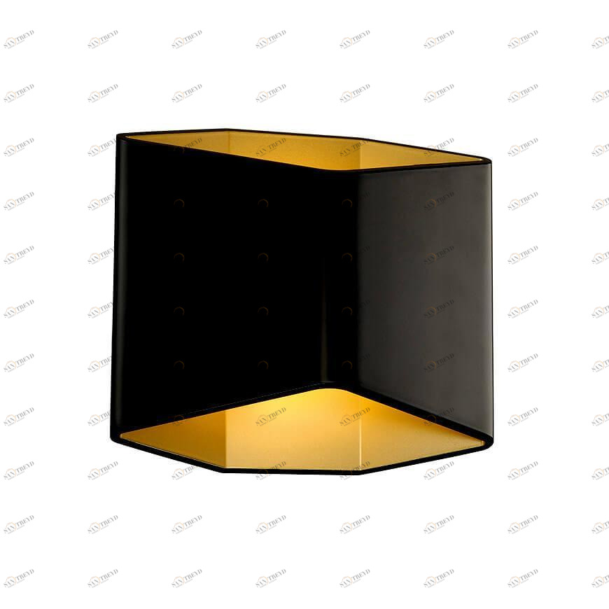 Бра настенное черное SLV Cariso WL-2 151710 SLV CARISO BLACK 00-3888772 Черный 