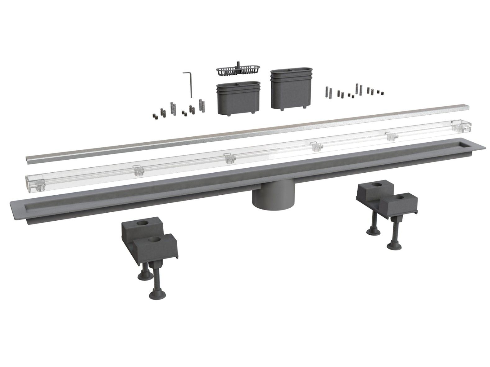 Слив для душа из нержавеющей стали Bonomini Canalissima ARCH-00096757 - Вид №1