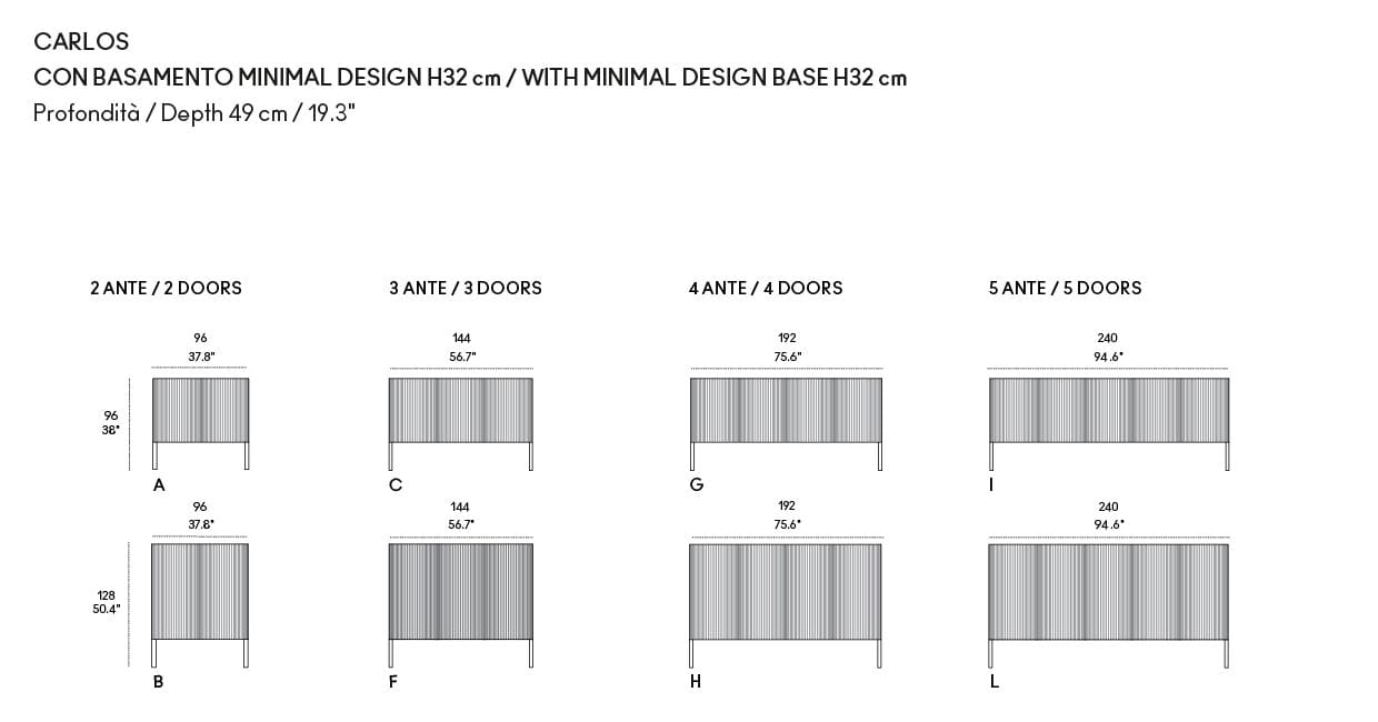 Шкаф с распашными дверями Casamania & Horm Carlos ARCH-00142737 - Вид №17