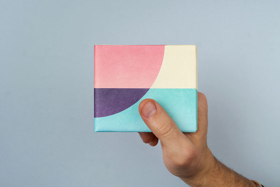 NW-083 Кошелек new ellipsism, мультиколор New wallet  - Вид №1