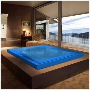 Бассейн Gruppo Treesse Fusion 230 SPA-V863H-G встроенный прямоугольный голубой