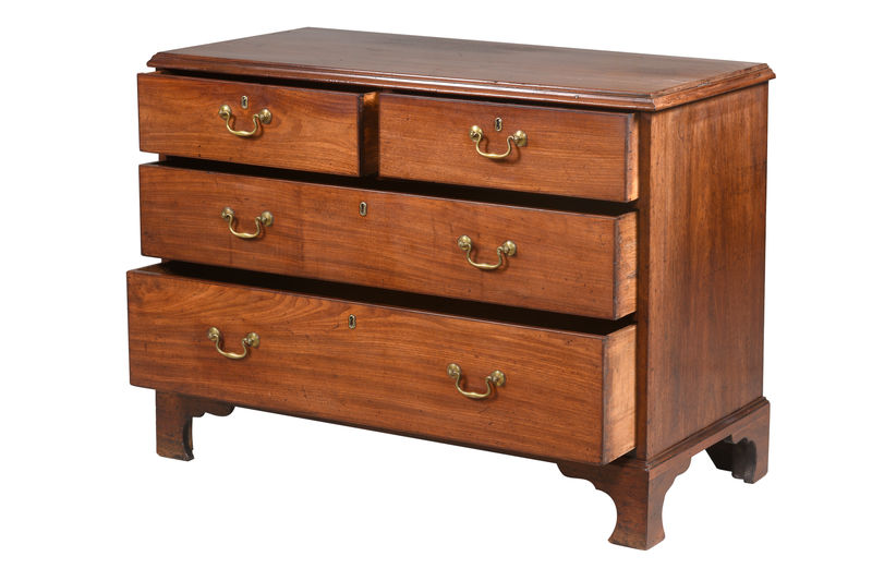 SOR27536 Комод из красного дерева с 2 и 2 ящиками ijlbrown  - Вид №2