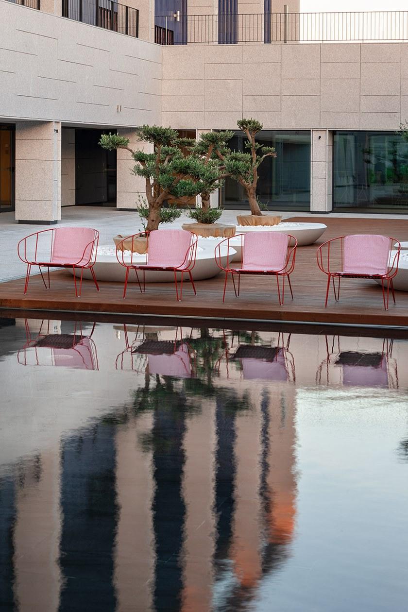 iSimar Садовое кресло из стали с подлокотниками Olivo 8083 - Вид №5