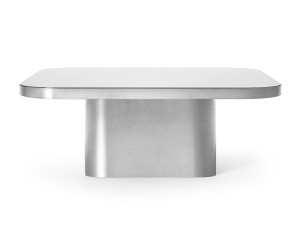 Алюминиевый прямоугольный журнальный столик