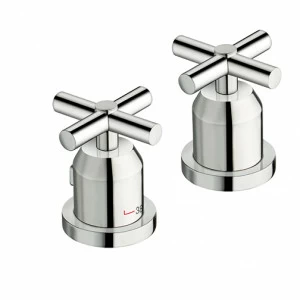 CRIXV142 Настольный термостатический смеситель для ванны с переключателем на 2 выхода Cristina Rubinetterie