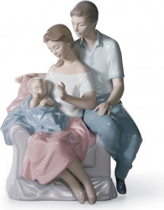 10669021 LLADRO Фигурка Lladro "Круг любви" 18х25см Фарфор