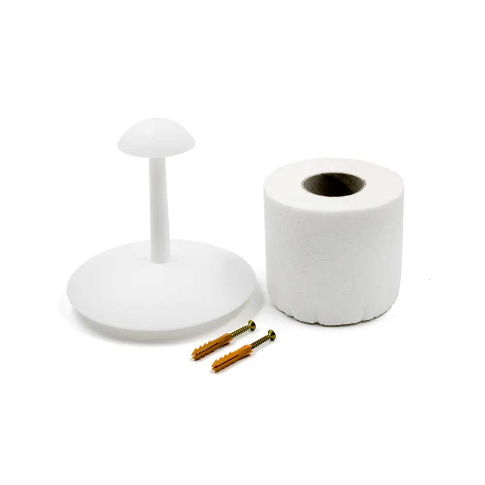 Держатель для туалетно бумаги Aqua цвет белый BEROSSI STLM-2029237