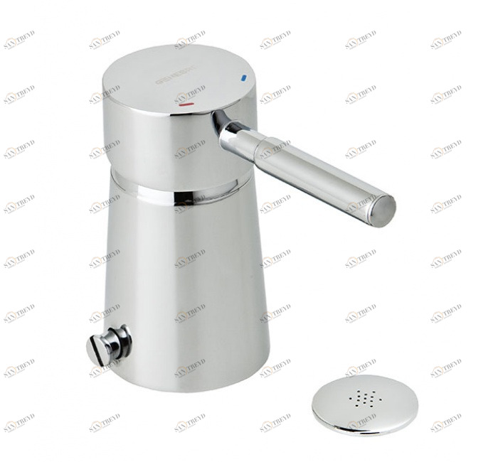 GENEBRE 65142 18 45 66 Смеситель для биде, однорычажный, с переключателем 