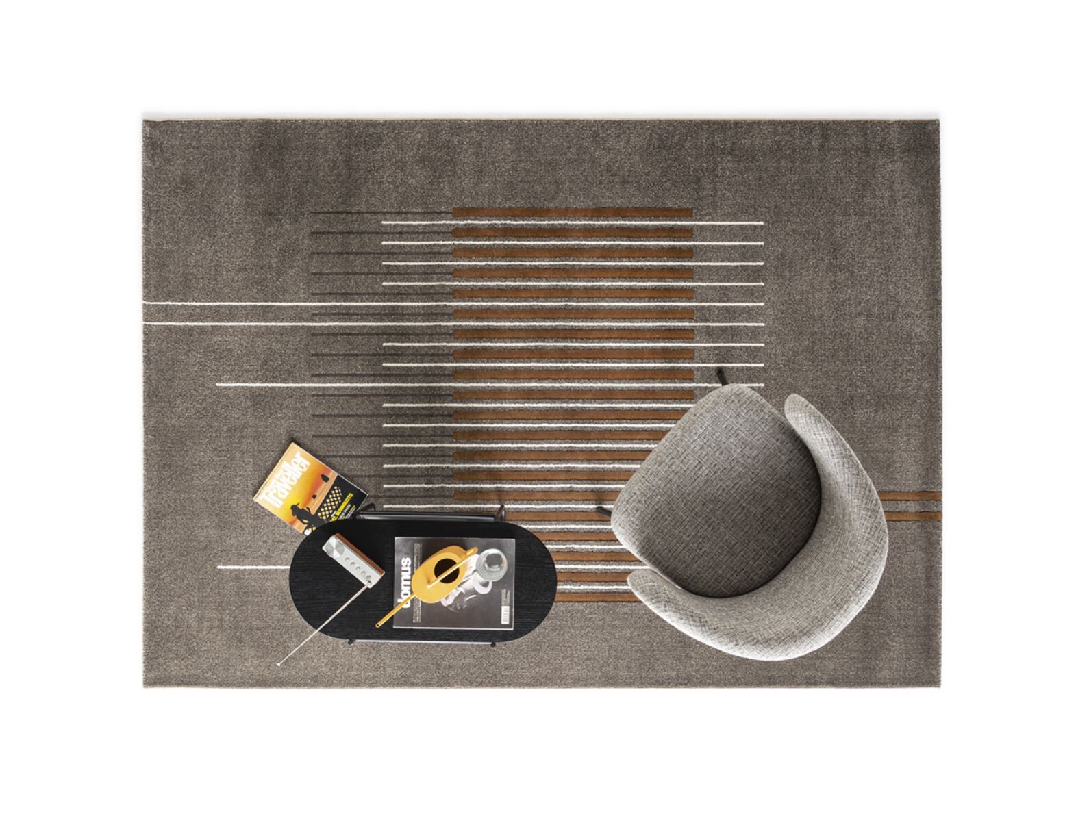 Прямоугольный ковер из синтетического волокна Calligaris UPTOWN ARCH-00069669 - Вид №1