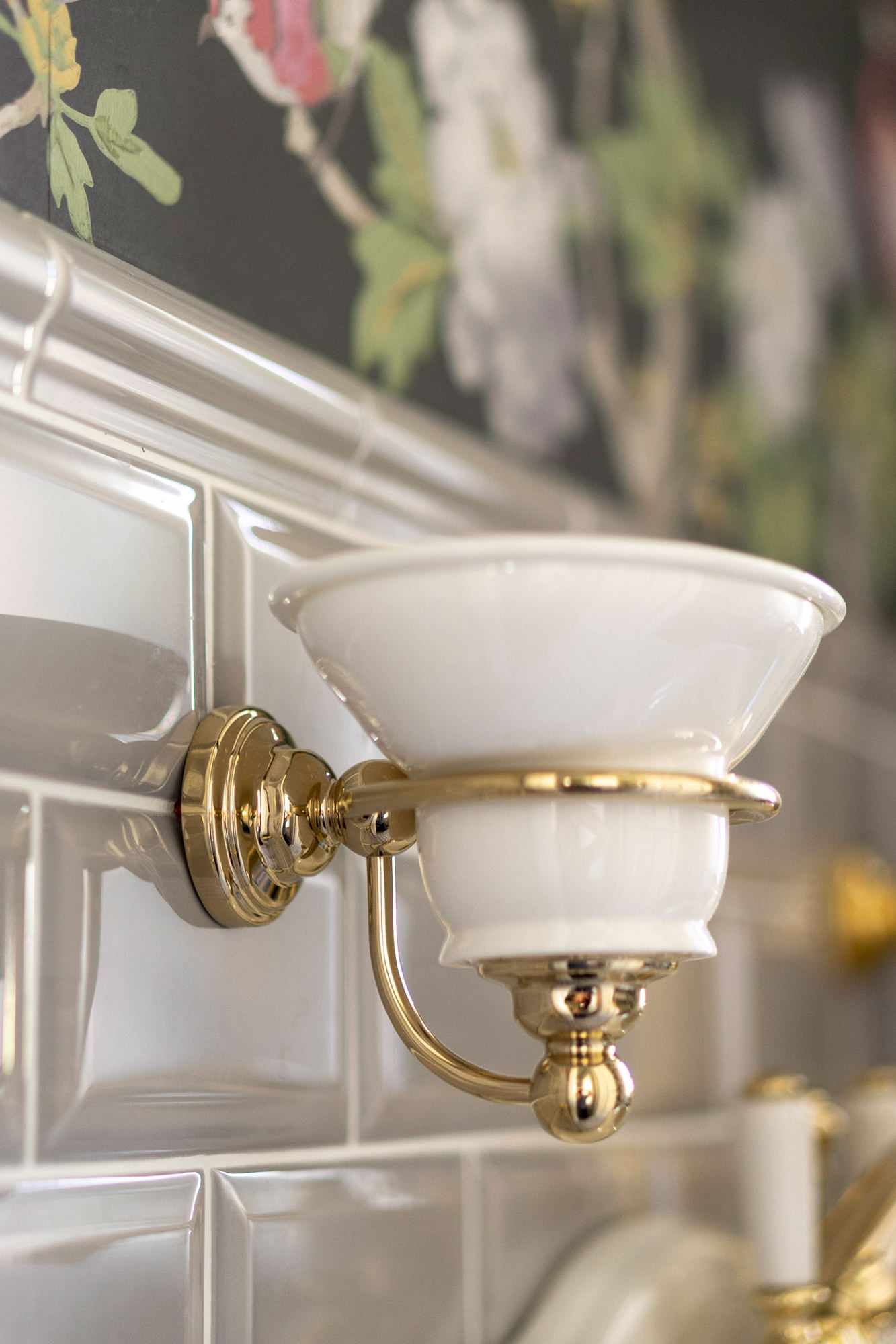 Traditional bathrooms Мыльница P&R в стиле ретро с настенным держателем Pr6928.bn  - Вид №4