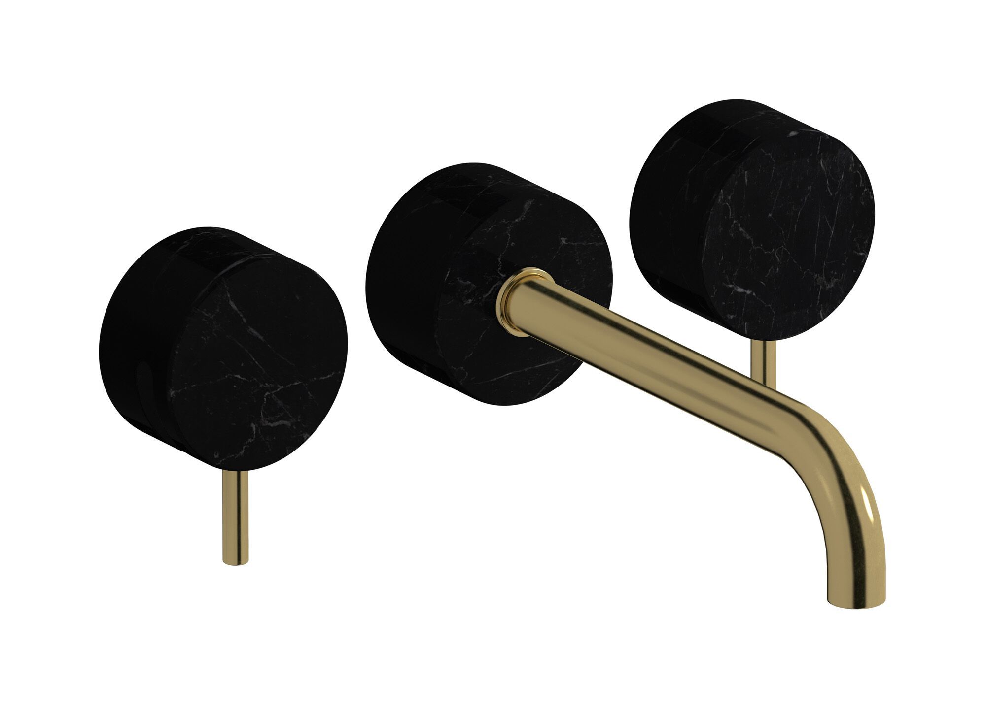 Мраморный настенный смеситель для раковины с 3 отверстиями IB мрамор + мрамор Elle ARCH-00113377 - Вид №13