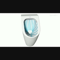 2809310007 Настенный писсуар, уринал с мушкой Duravit ME BY STARCK - Вид №1