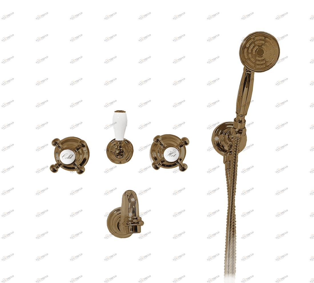 Gentry Home Центр смесителя для раковины до центра два отверстия под смеситель мм Antique Бронза GH103230