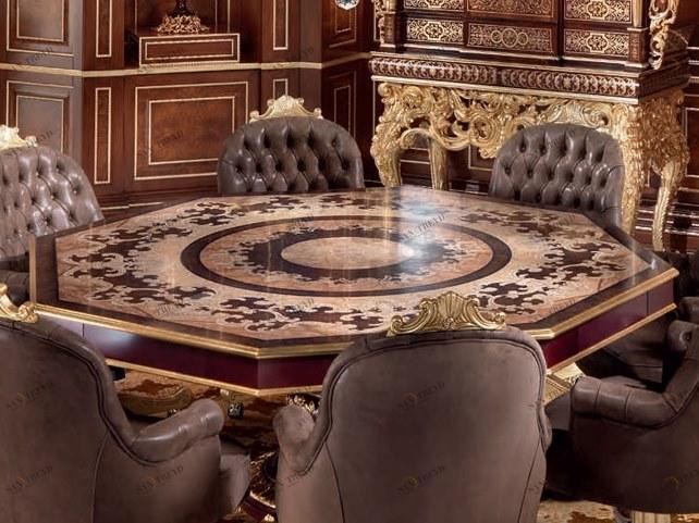 Modenese Gastone Восьмиугольный деревянный стол Deluxe sun-id-1384557