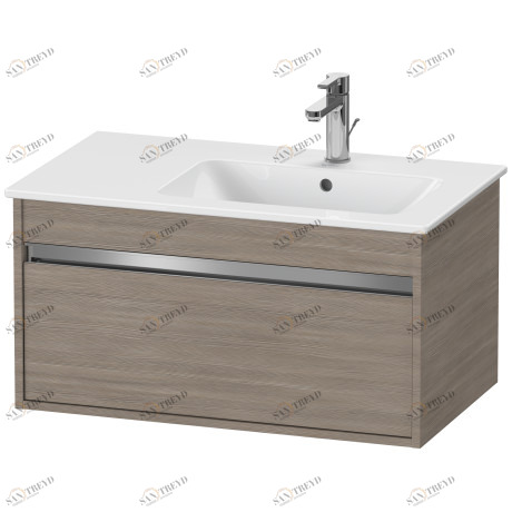 KT641903131 Ketho Тумбочка подвесная Сосна серебристая, декор Duravit