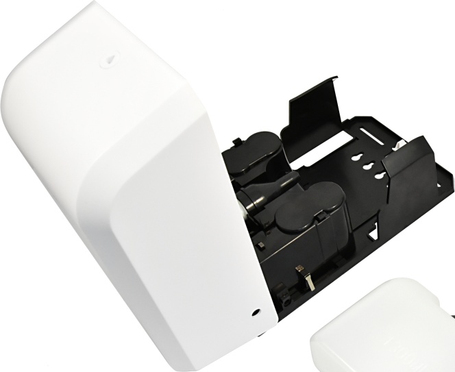 1402.184 Автоматический дозатор для жидких растворов 1300мл белый пластиковый 8186 PUFF  - Вид №6