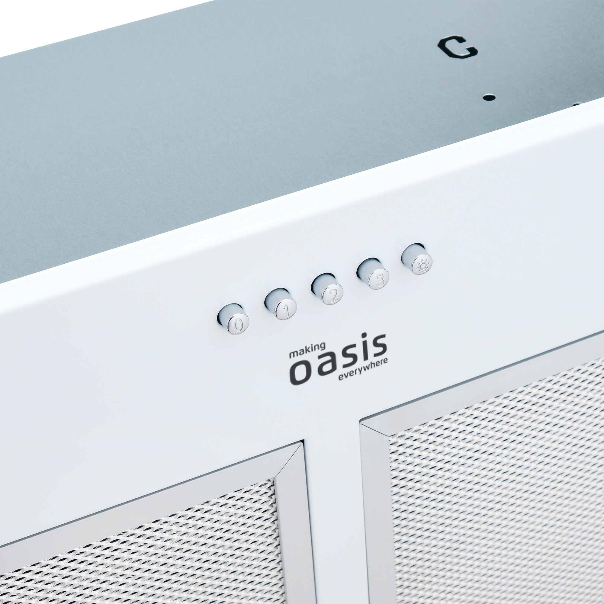 9136706 Вытяжка полновстраиваемая Оasis UM-70W белый OASIS STDN-0000195 - Вид №2