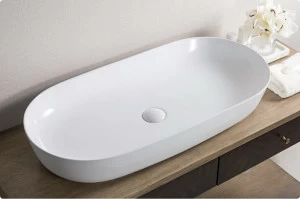 BB1349 Накладная раковина на столешницу  овальная BELBAGNO