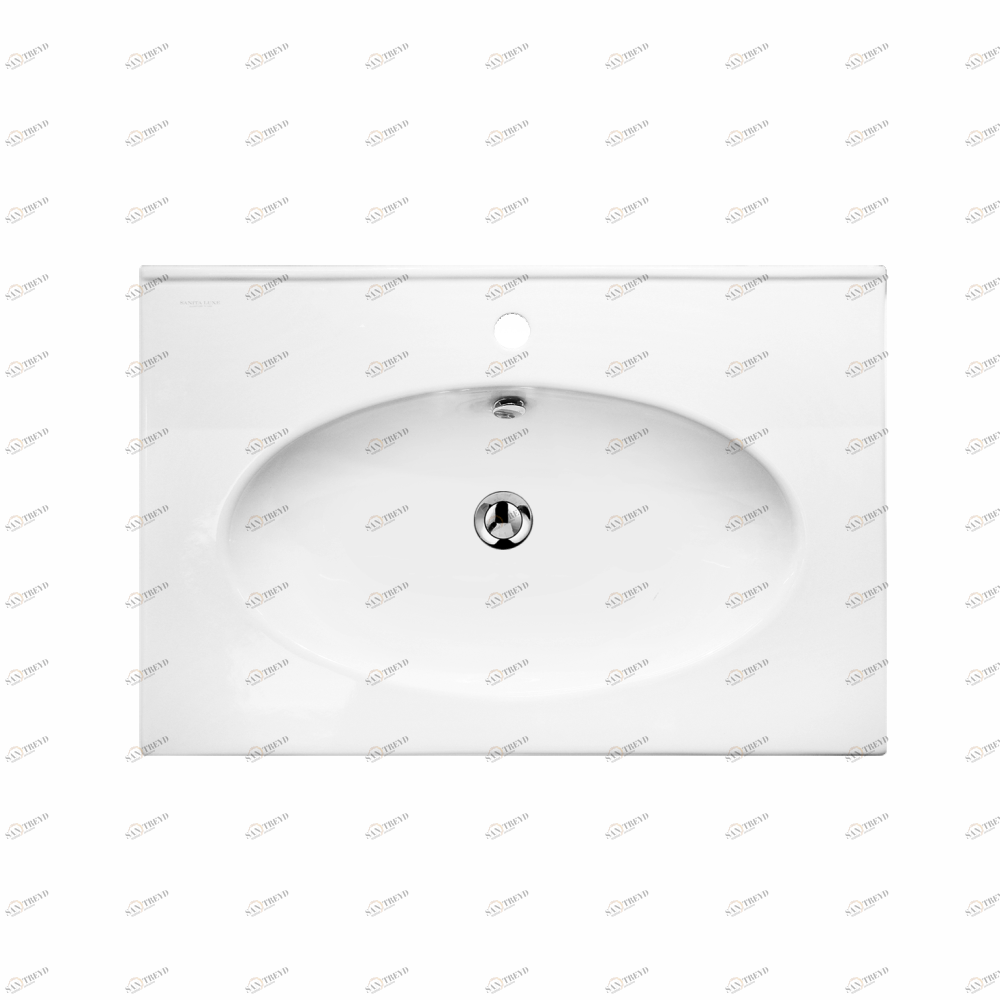 NXT70SLWB01 Подвесная раковина настенная овальная BATi BALi  белая 